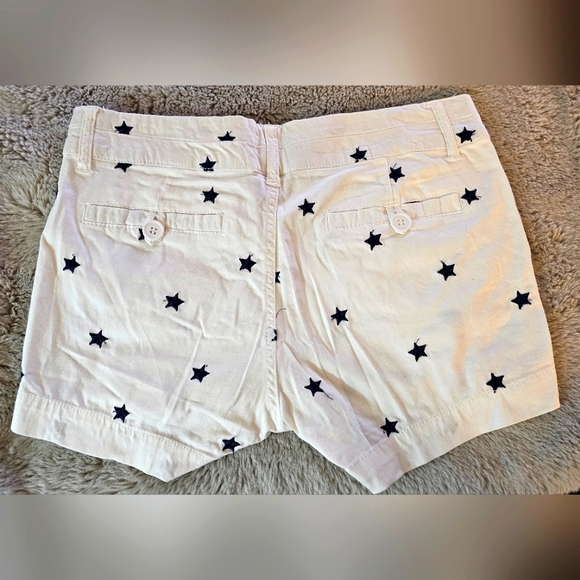 Blue Star Stiched Womens Shorts Size 5 - Picture 2 of 3